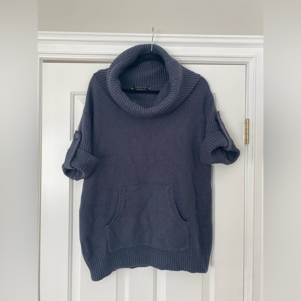 BCBG MaxAzria Turtleneck Short Sleeve Sweater (M)
